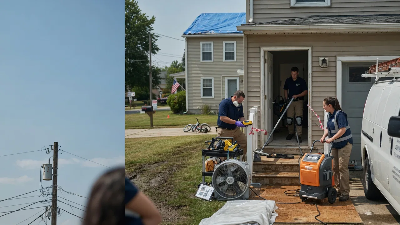 Water Damage Repair in Cunningham, TX near me